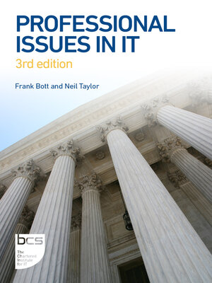 cover image of Professional Issues in IT